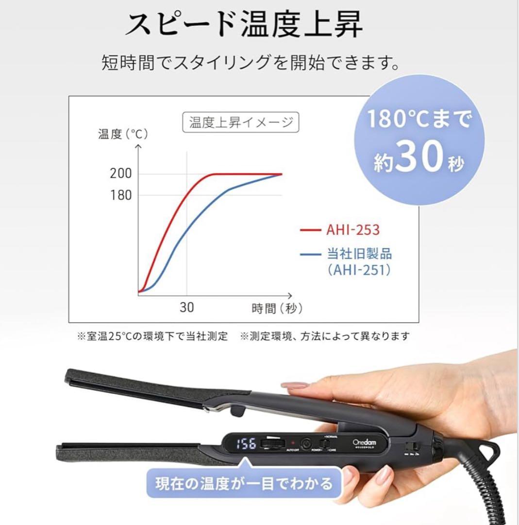 [新モデル2025年3月販売] One damワンダムヘアアイロン