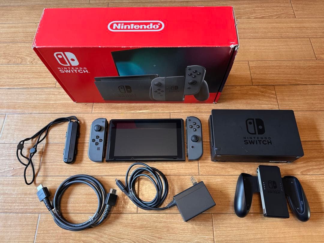 Nintendo Switch HAC-001 ニンテンドースイッチ本体　グレー