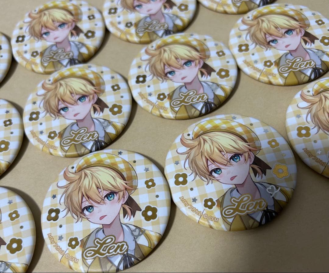 鏡音レン 缶バッジPIAPRO Characters POP UP SHOP