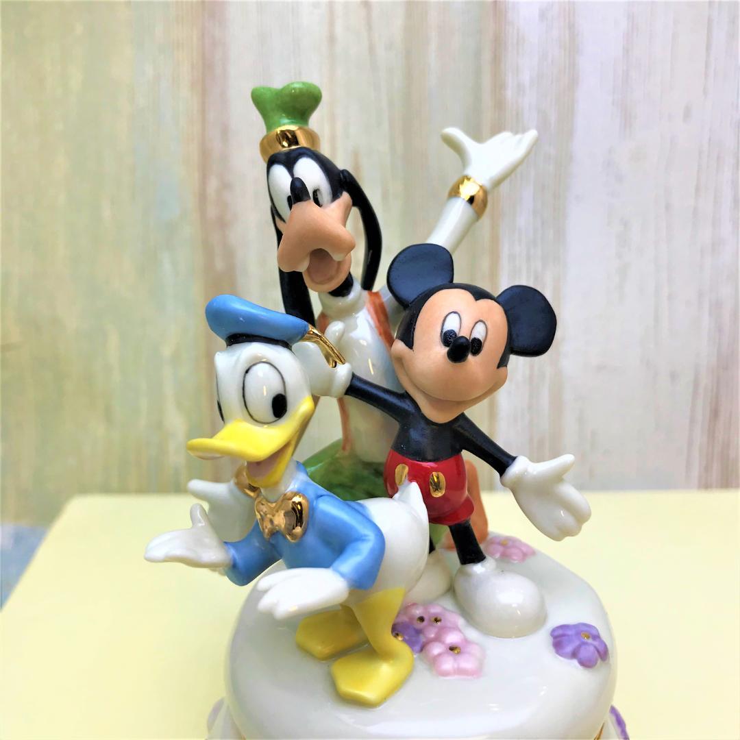 レア★ミッキーマウス ドナルドダック グーフィー ★レノックス LENOX