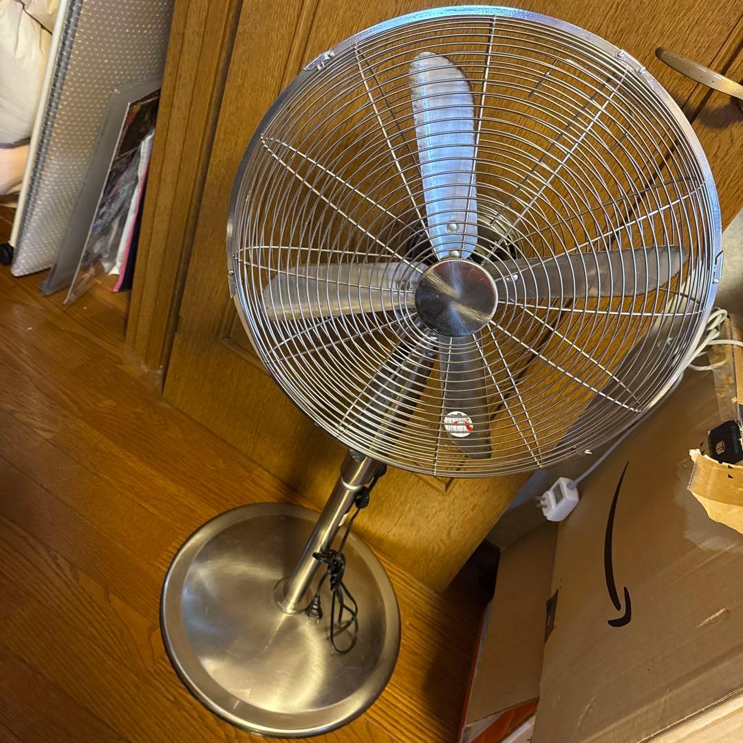 ドウシシャ　JIR-401 スタンドファン メタル扇風機　オシャレ