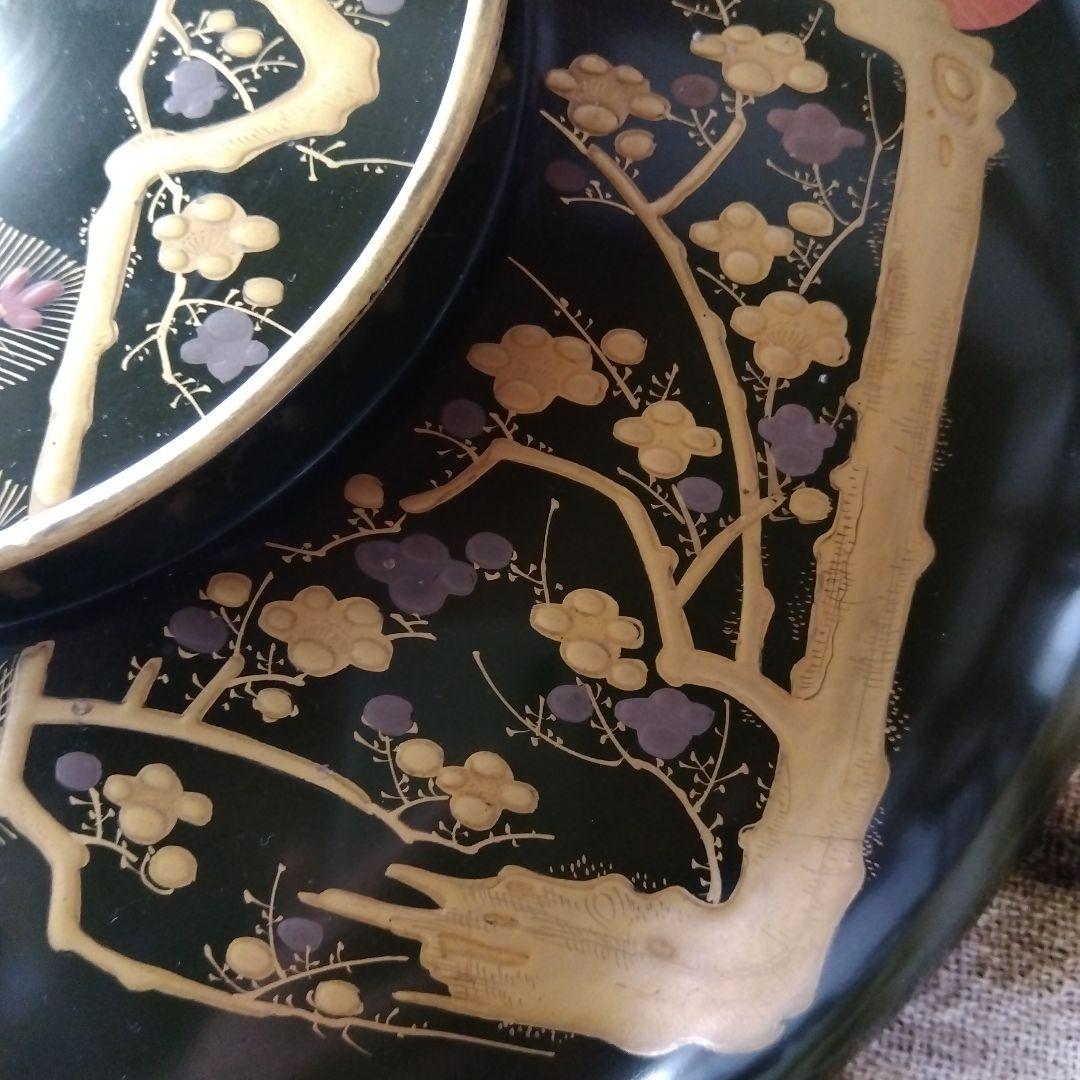 塗り 塗り物 古い大平椀 菓子鉢 大鉢