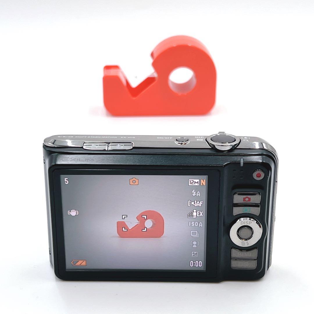 【極美品】 CASIO EXILIM EX-H10 新品バッテリー、充電器付き