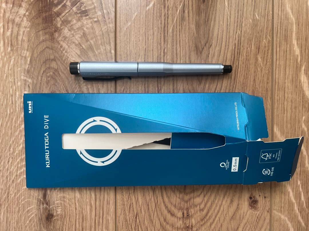 【数量限定】uni クルトガダイブ　カスケードブルー