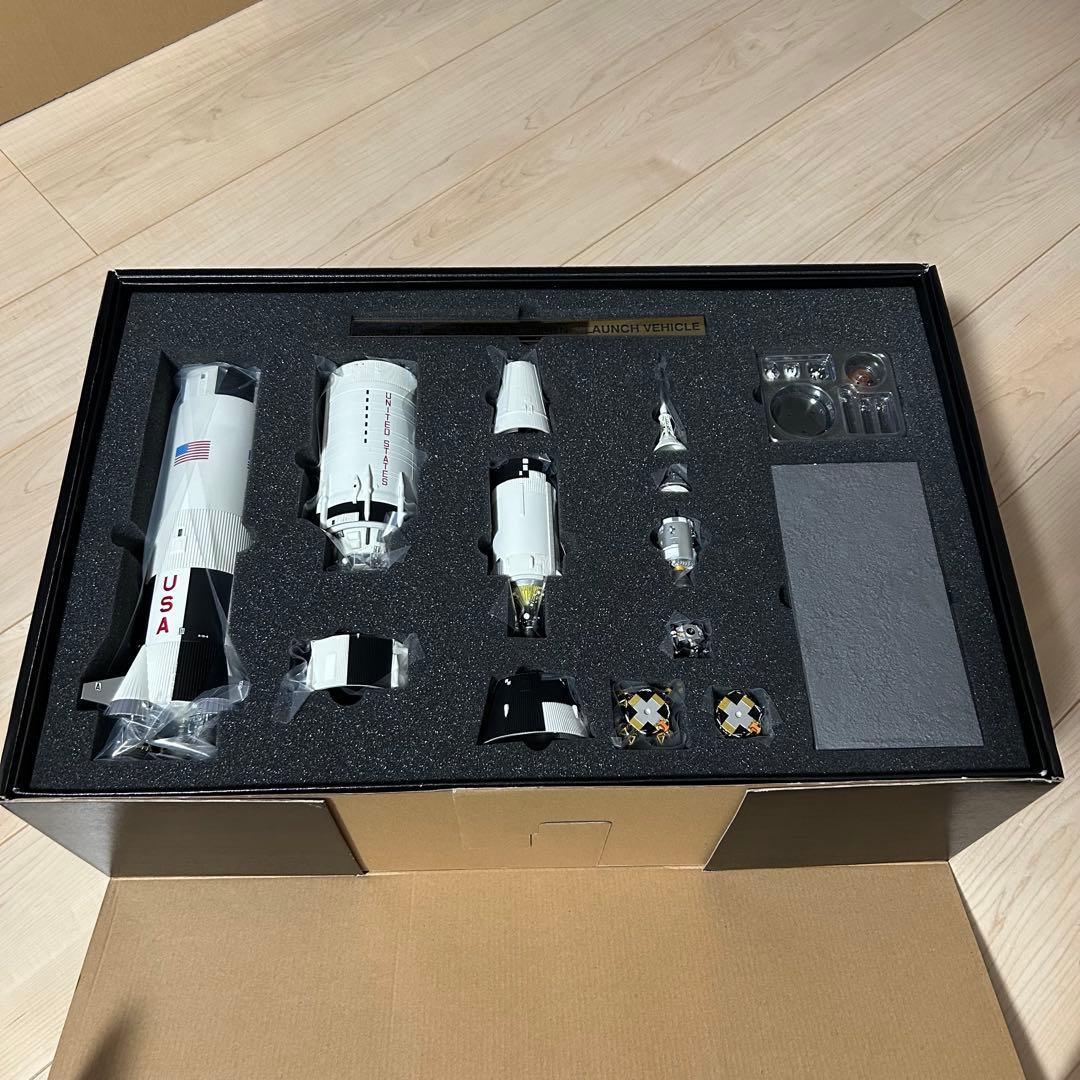 大人の超合金 アポロ11号&サターンV型ロケット　 初回生産分限定特典付き