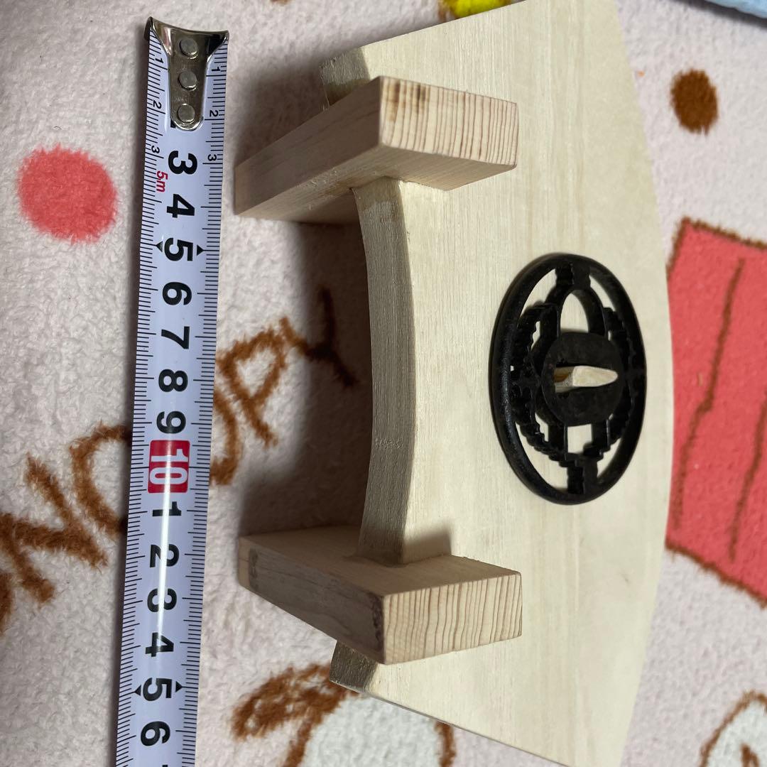 鍔　鉄地鍔　時代物　武具