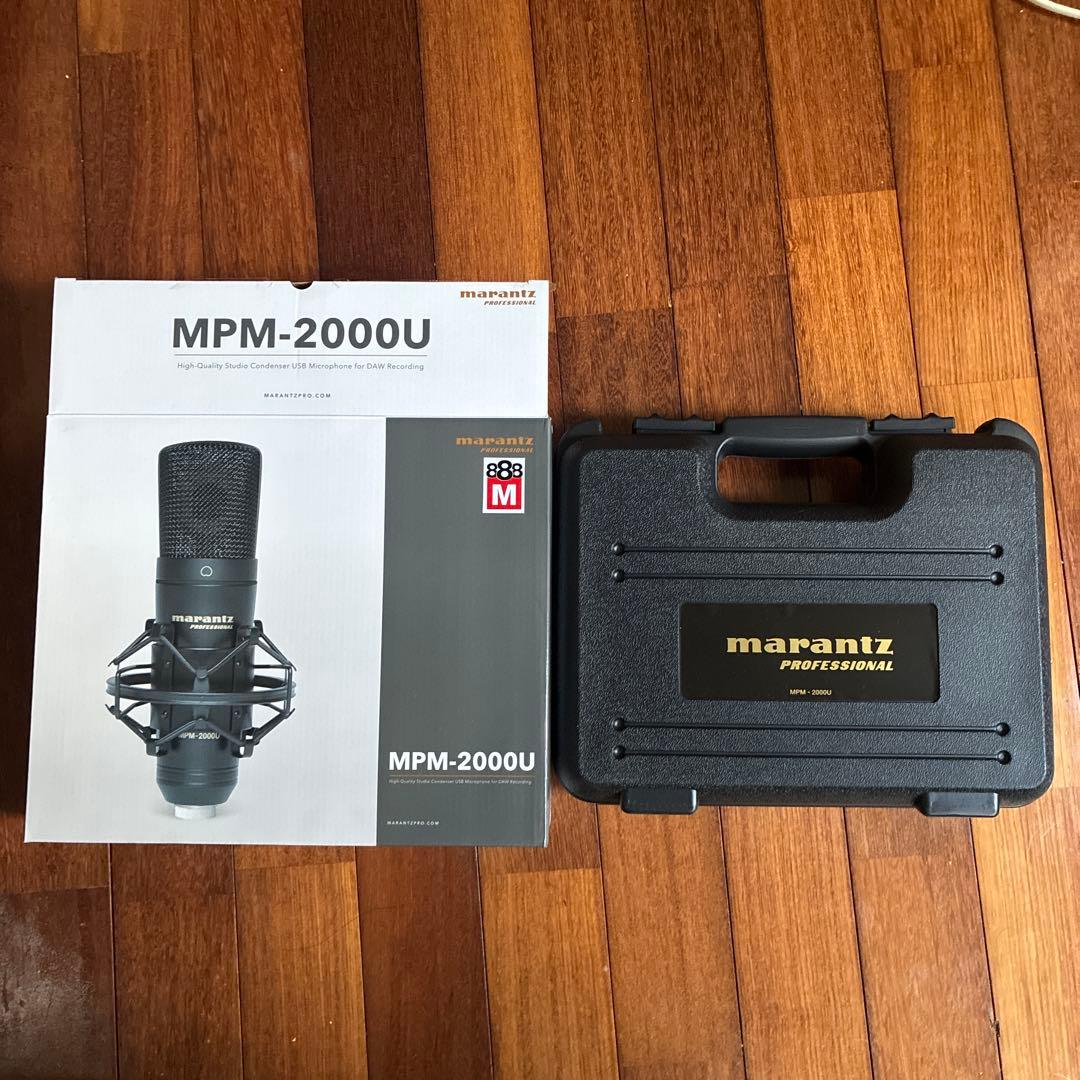 【未使用】marantz MPM-2000U USBコンデンサーマイク