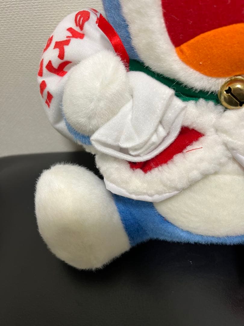ドラえもん　クリスマス　サンタ　ぬいぐるみ　メロディ付き　希少