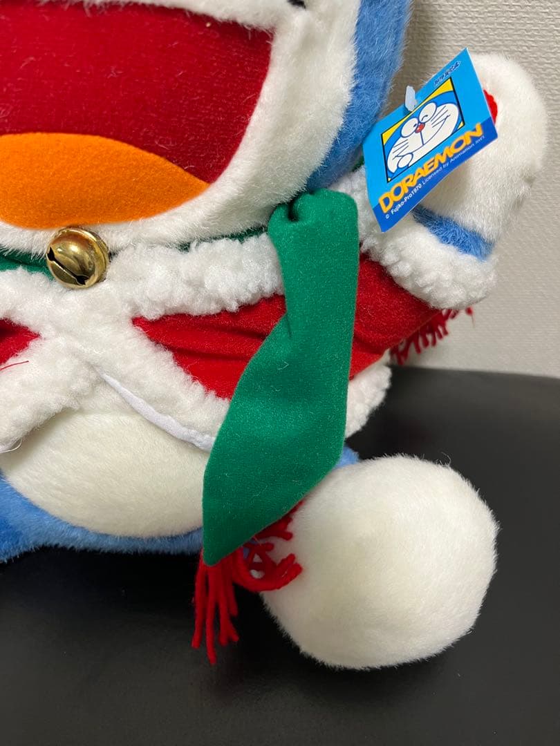 ドラえもん　クリスマス　サンタ　ぬいぐるみ　メロディ付き　希少