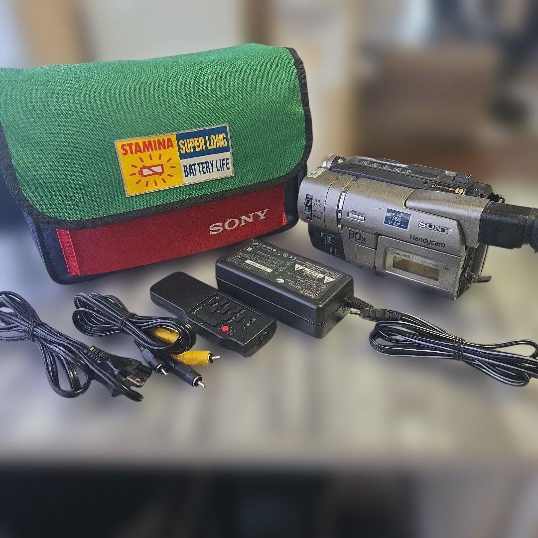 SONY ソニー 8mmビデオカメラ CCD-TRV80 録画、再生OK