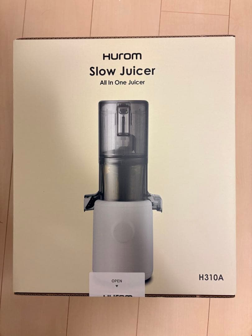 【未使用・封印シール付】HUROM スロージューサー H310A 正規品
