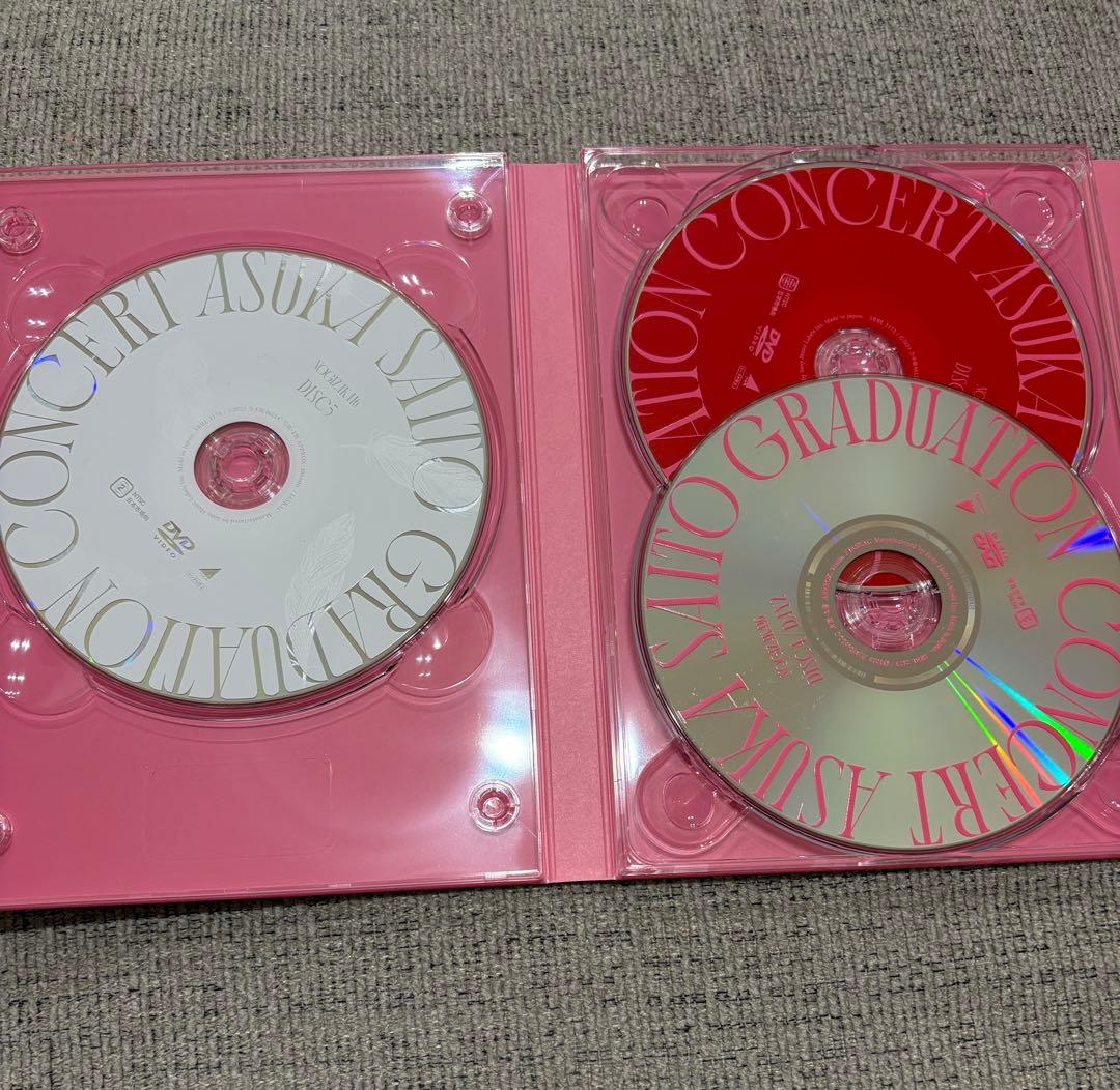 DVD盤　乃木坂46/NOGIZAKA46 ASUKA SAITO卒コン