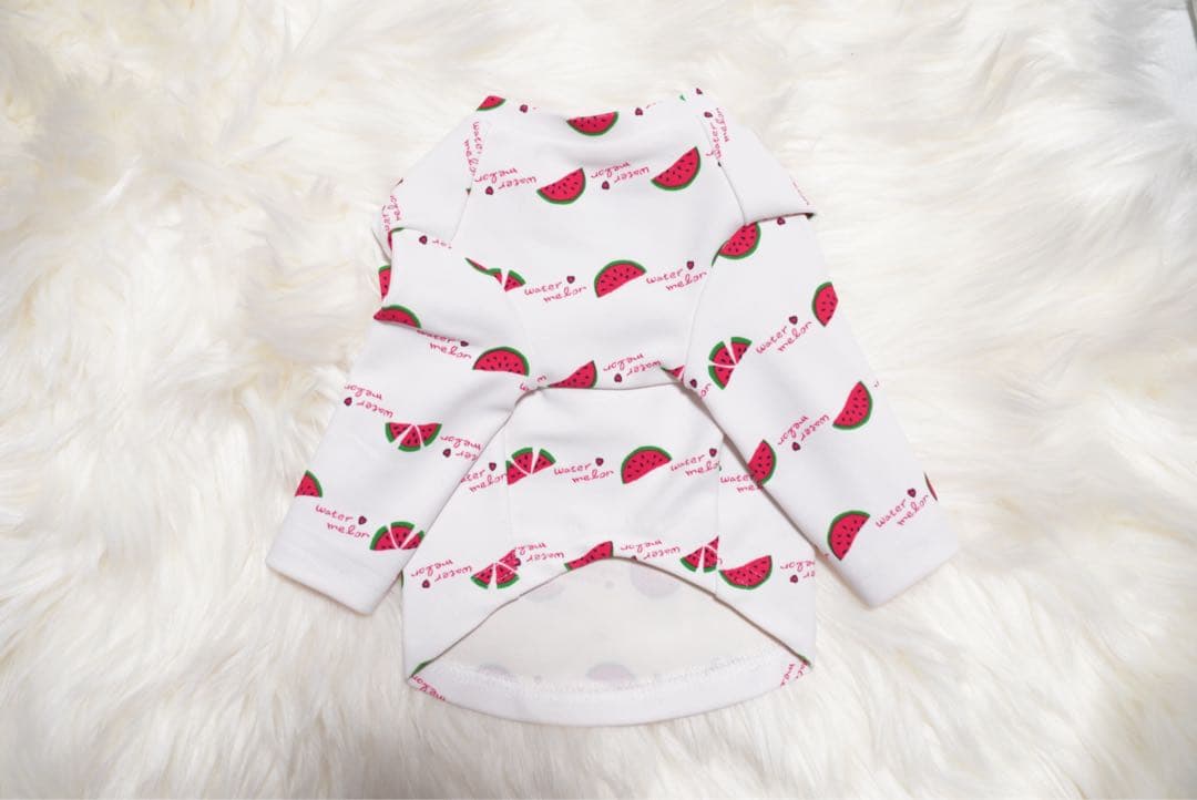 アトリエgg スイカ柄トップス