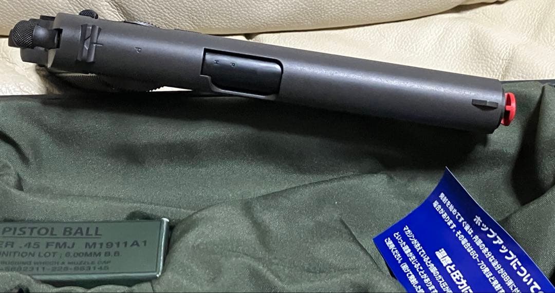 美品　東京マルイ　M1911A1 コルト　ガバメント　ASGK刻印あり