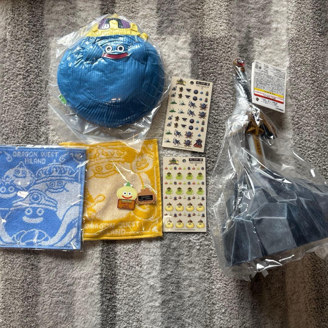 ◼︎6点セット◼︎ドラゴンクエスト伝説の勇者賞　ロトの剣　岩台座付き　淡路島限定品