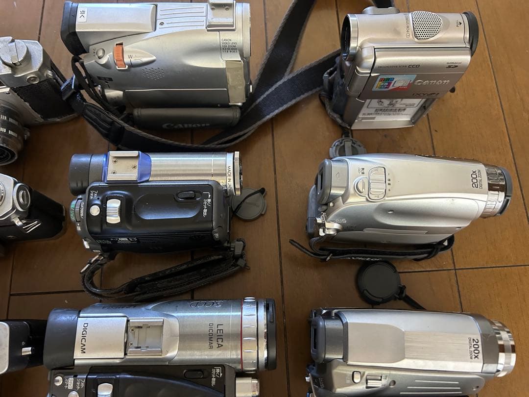 フィルムカメラ、デジタルビデオカメラ、デジカメ 20点 【ジャンク品】
