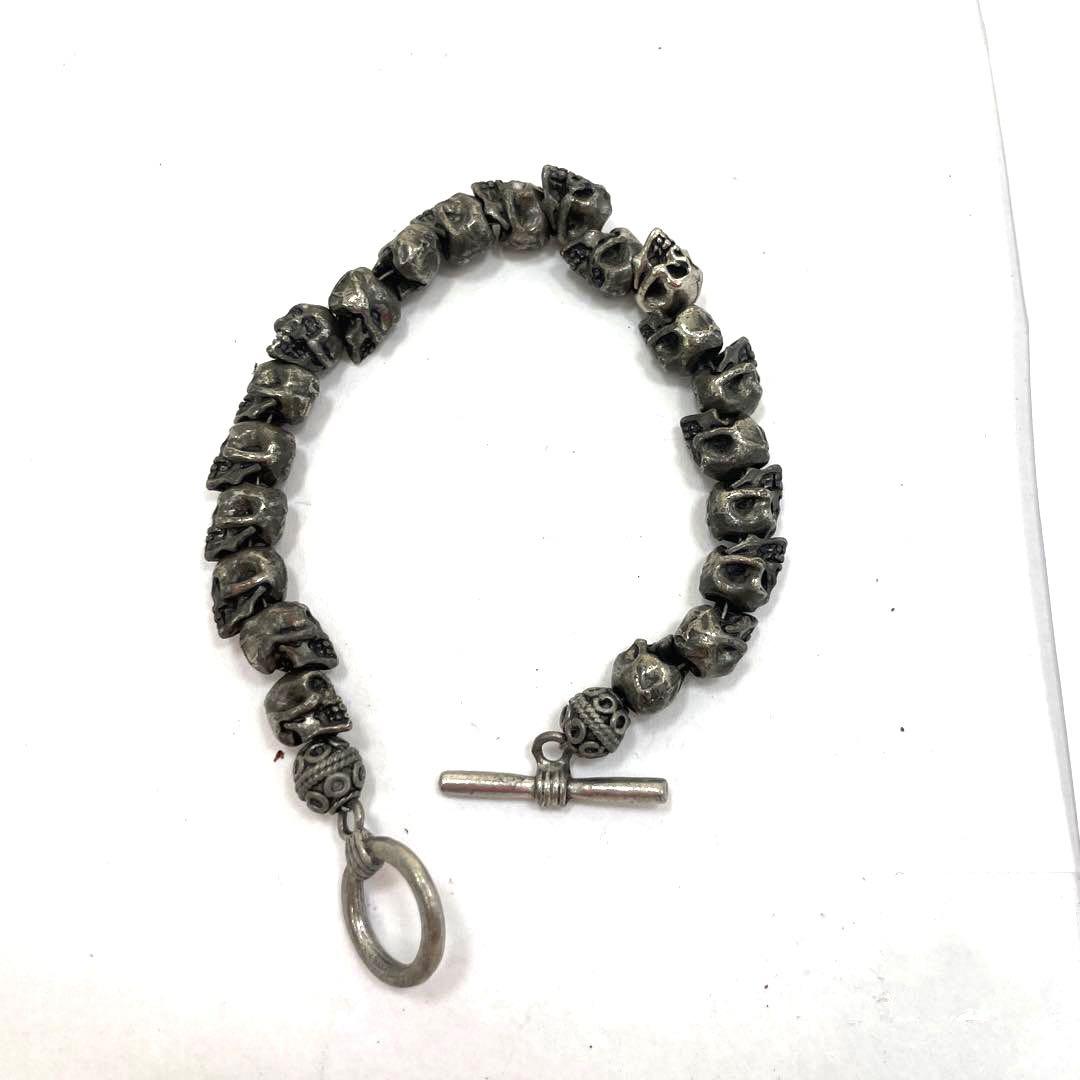 NECROMANCE ネクロマンス hide スカルブレスレット