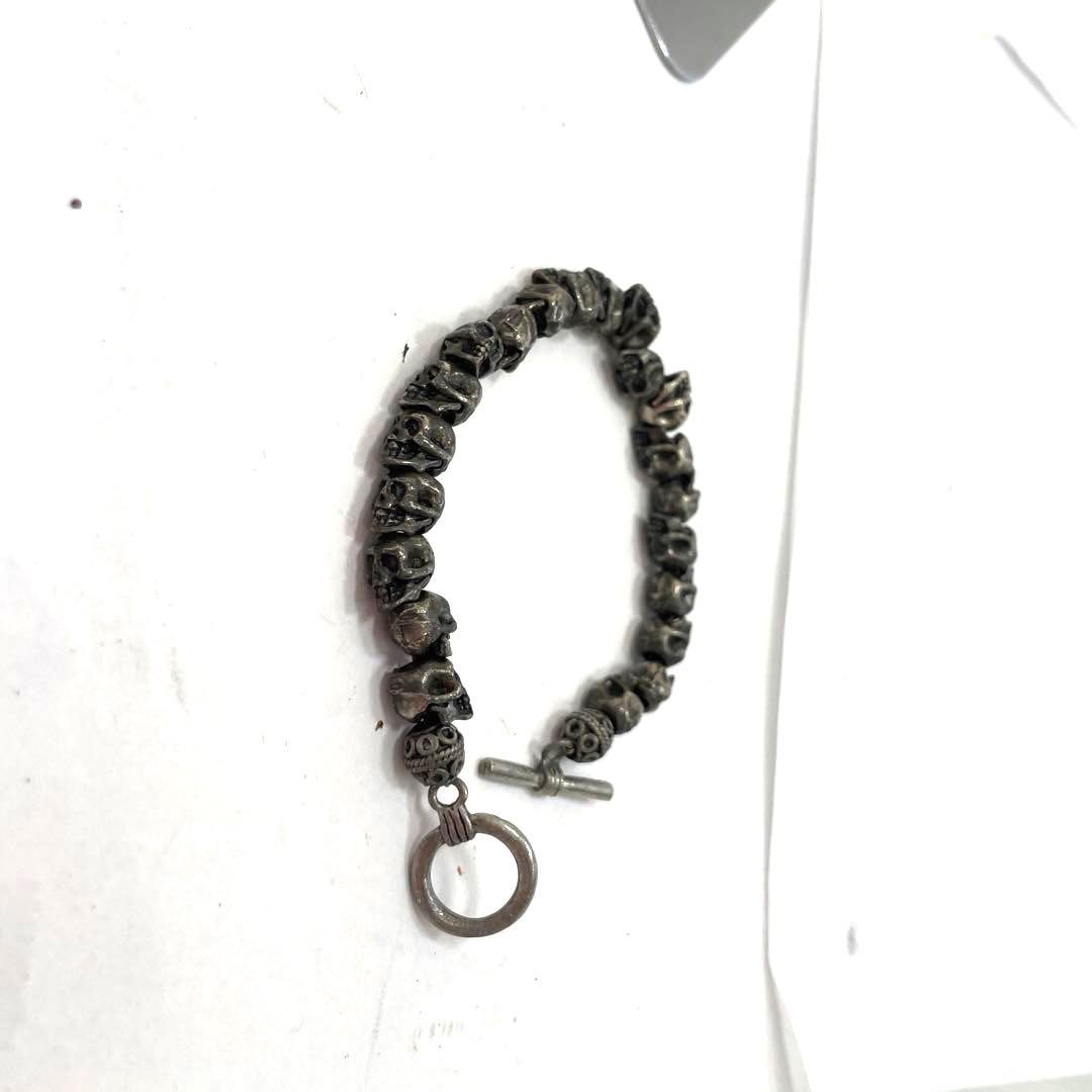 NECROMANCE ネクロマンス hide スカルブレスレット