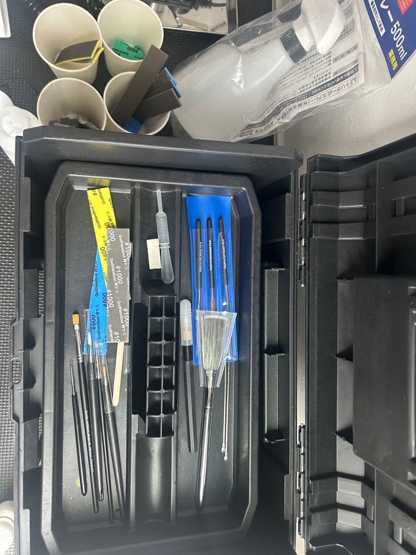 Mr.リニアコンプレッサーl7 プラチナセット　他塗料等