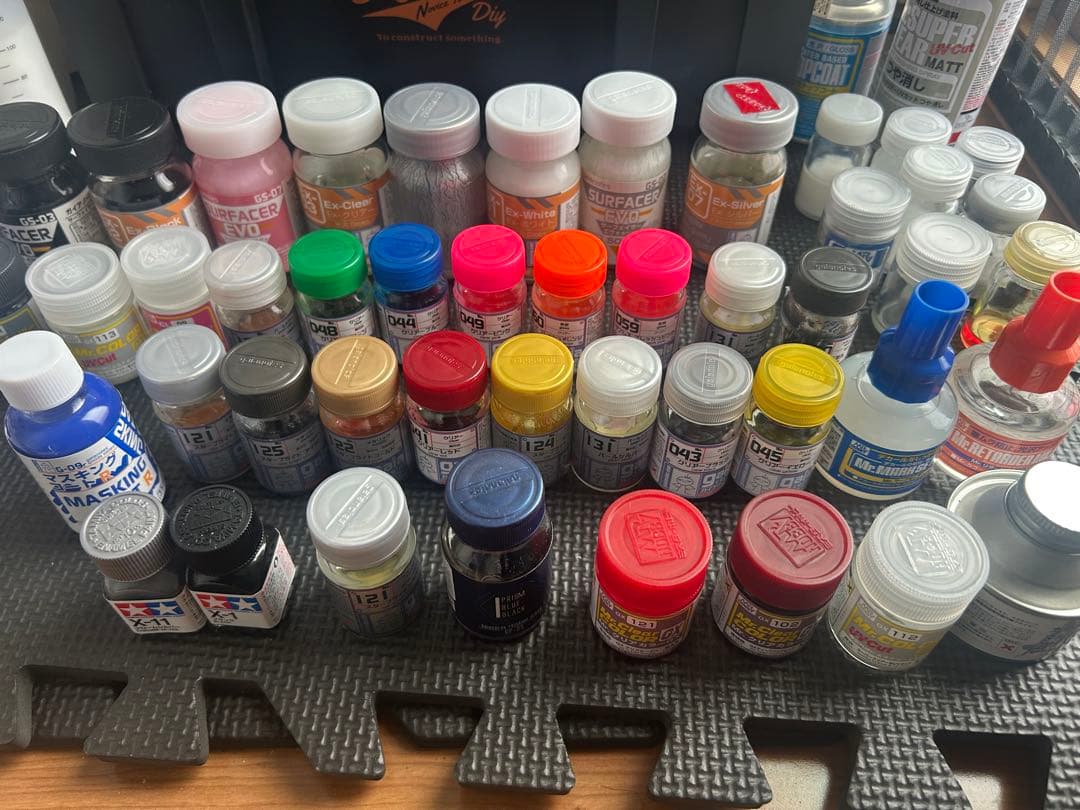 Mr.リニアコンプレッサーl7 プラチナセット　他塗料等