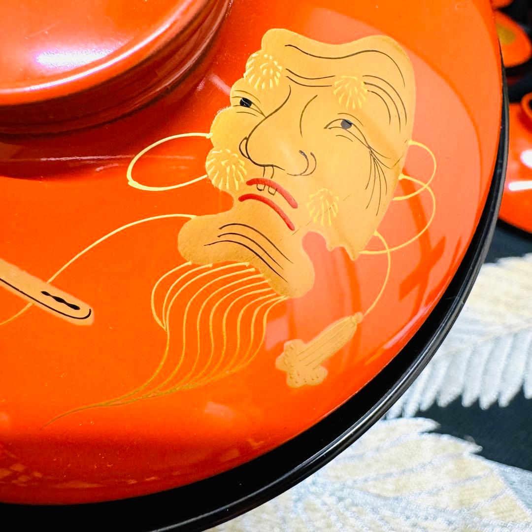 漆器　輪島塗　金蒔絵　沈金　木製　蓋付椀　お煮物椀　吸物椀　10客　共箱　漆芸