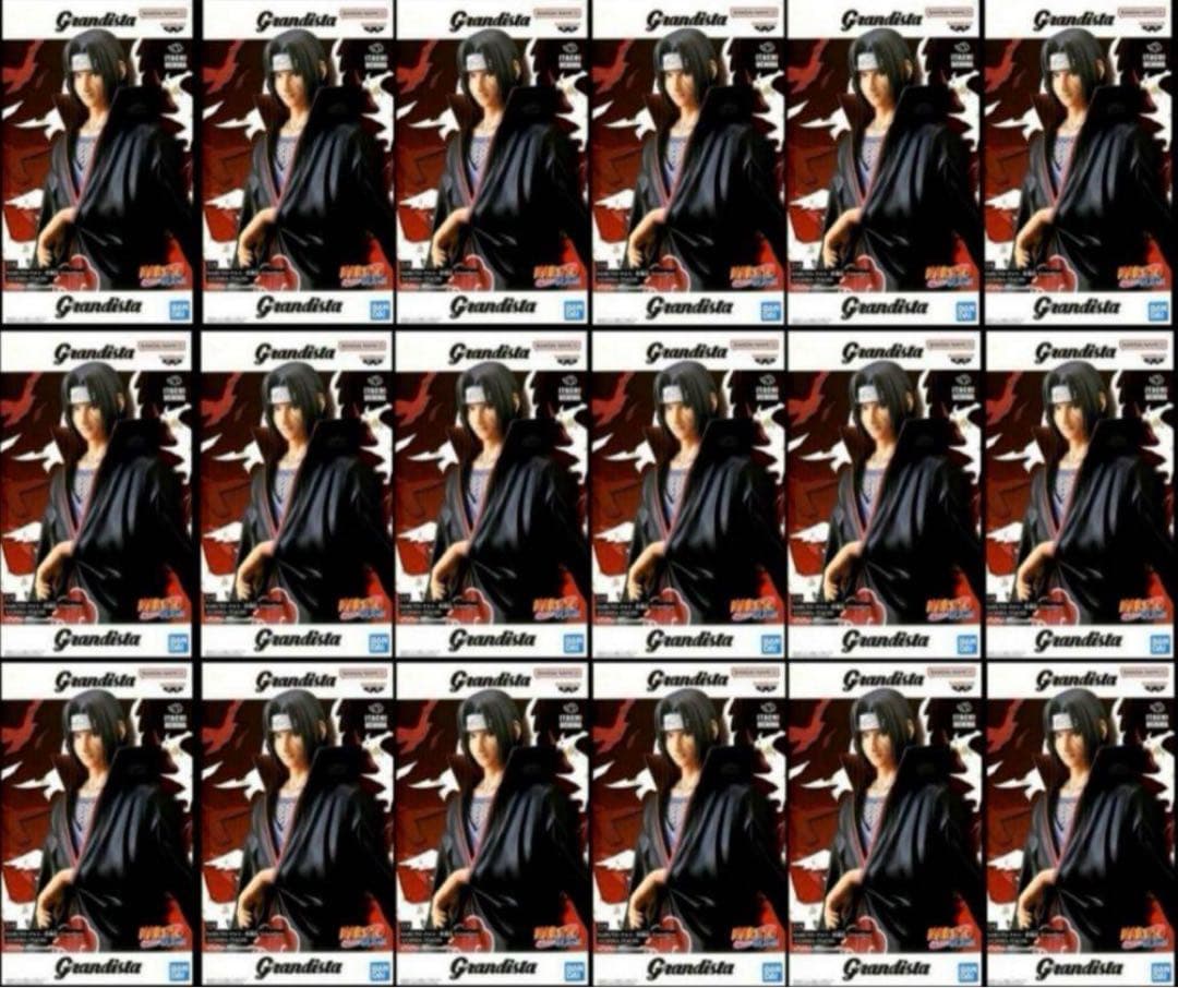 NARUTO ナルト 疾風伝 Grandista うちはイタチ 18個セット