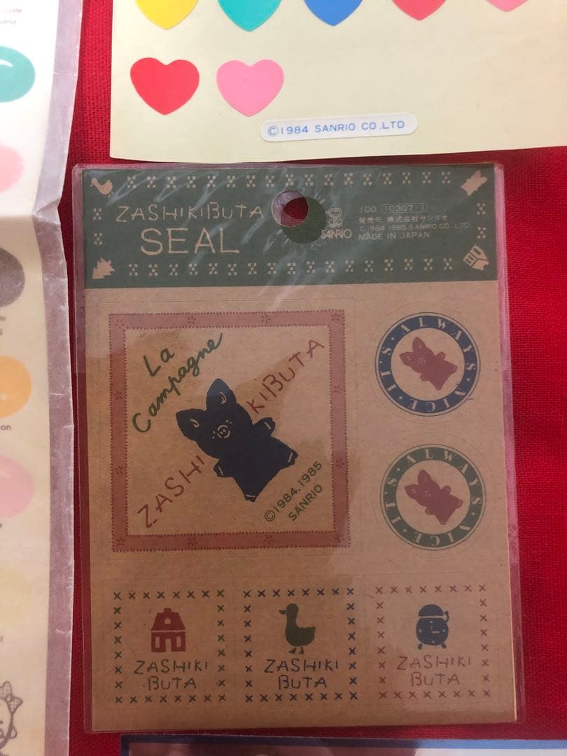 の*ん様 【美品】 サンリオ Sanrio シール まとめ売り 昭和レトロ 激レ