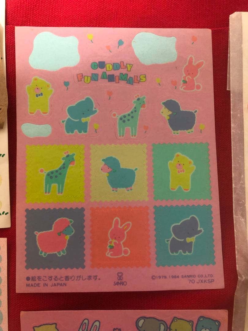 の*ん様 【美品】 サンリオ Sanrio シール まとめ売り 昭和レトロ 激レ