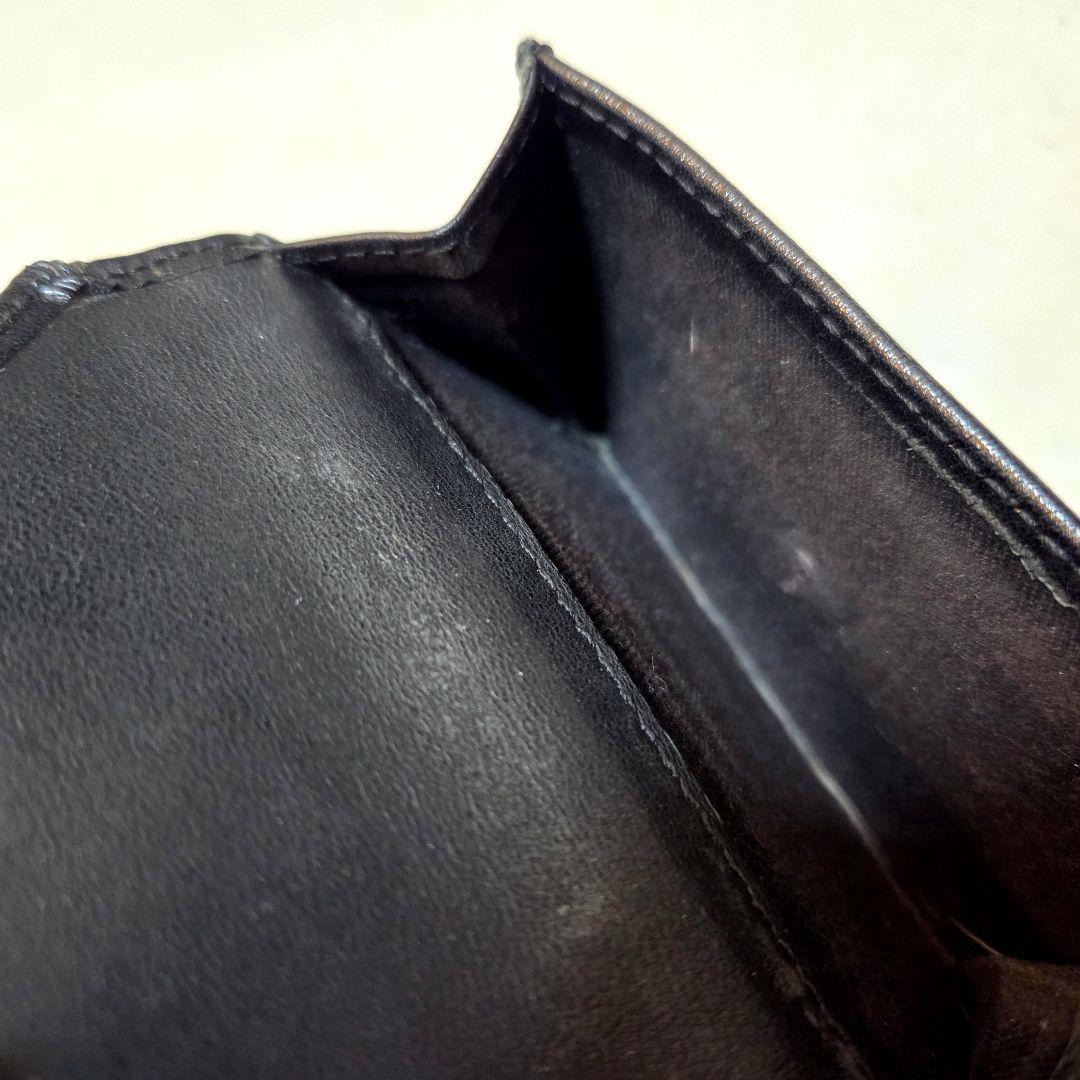 美品 ヴィヴィアンウエストウッド　3つ折り財布　レター型　オーブ　黒