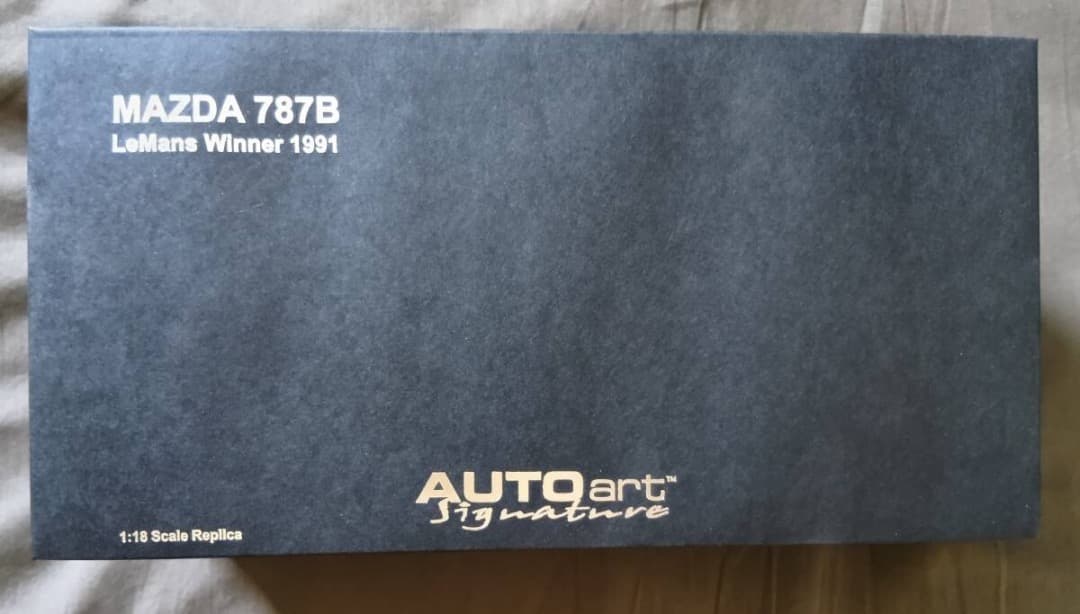 オートアート・1/18 マツダ787B・1991年ルマン優勝車・未展示