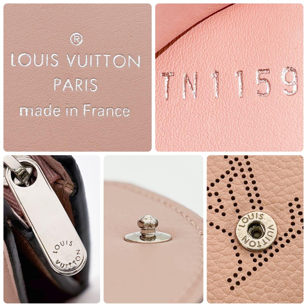 特上美品★ルイヴィトン マヒナ ポルトフォイユ イリス XS マグノリア ピンク