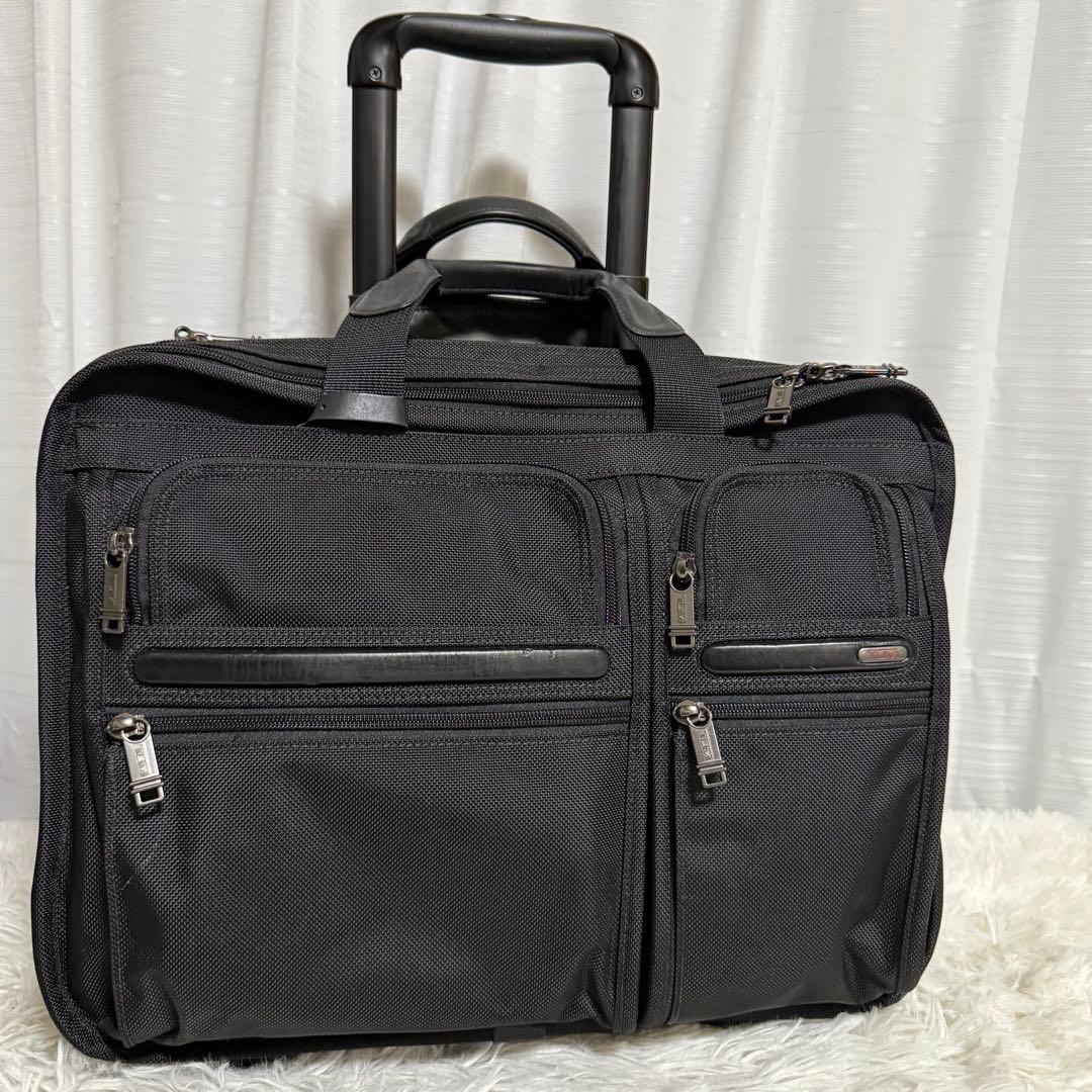 ⭐️極美品⭐️　トゥミ　26104D4 キャリーバッグ　3気室　ナイロン　黒