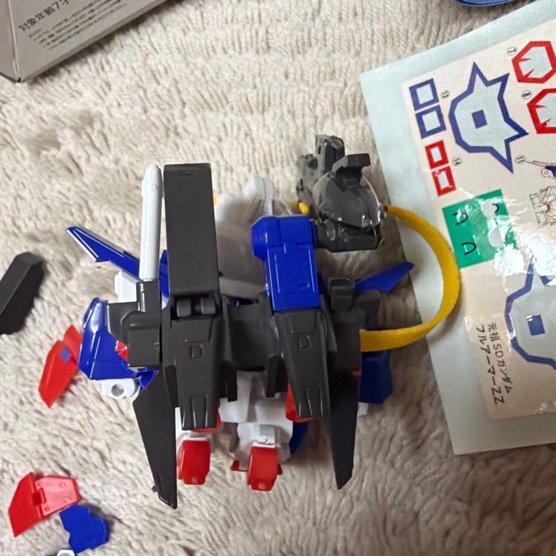 フルアーマーZZガンダム　元祖SDガンダム