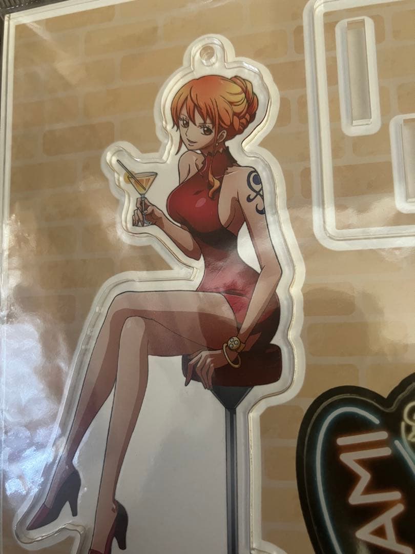 ナミ アクリルスタンド　ワンピース　ジャンプショップ　麦わらストア　バースデー