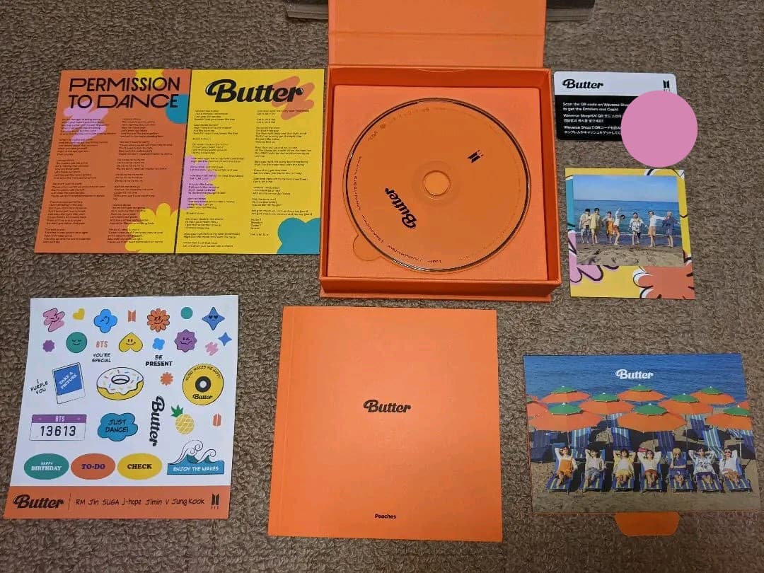 BTS goes on! Dicon BUTTER ラキドロ コンタクトケース