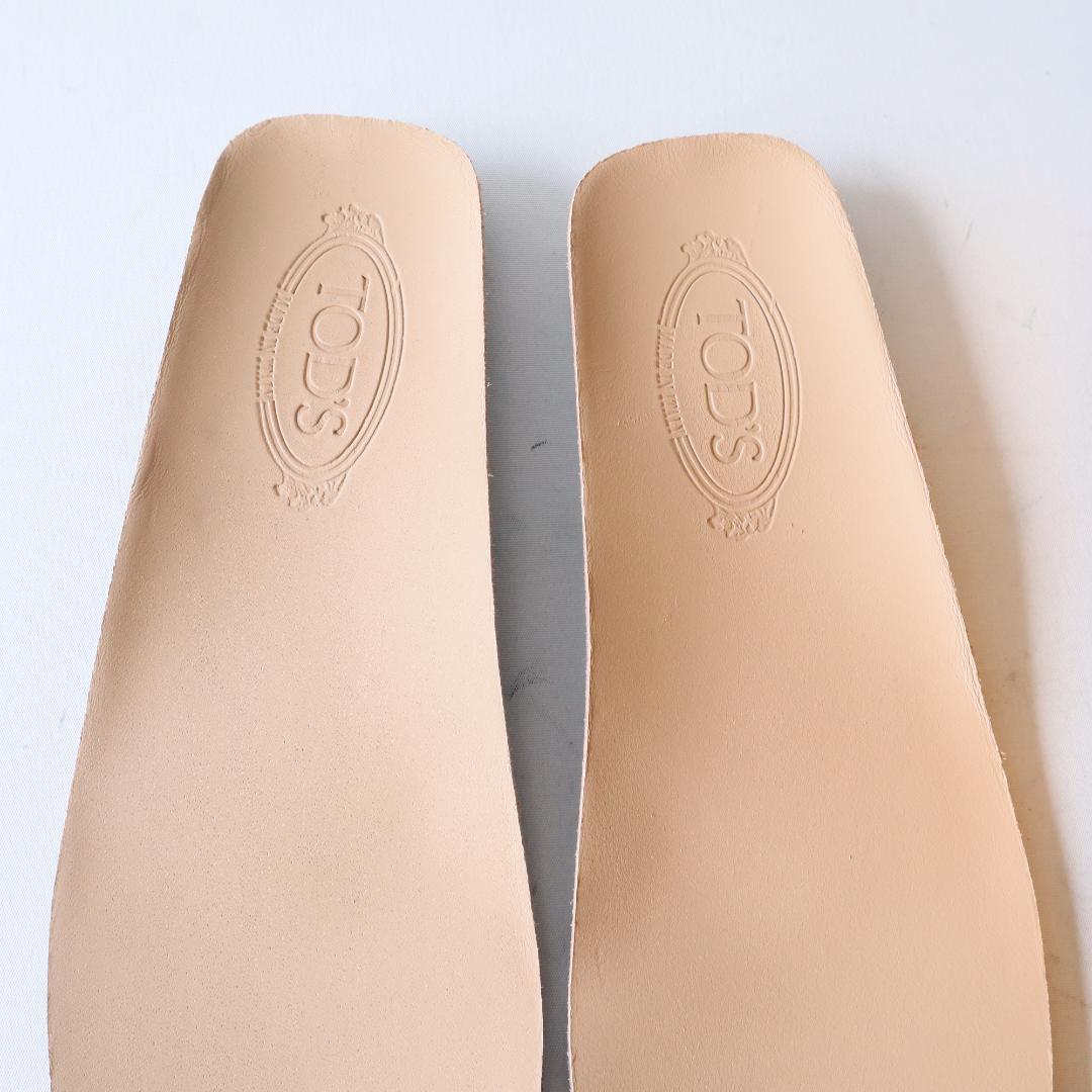 未使用トッズ　ゴンミーニ　イエローキャメル　8.5 27.5cm ドライビング