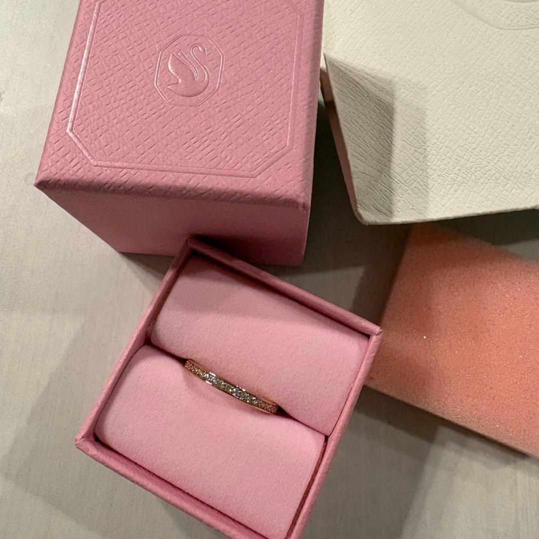 専用　Swarovski スワロフスキー 指輪 リング ピンクゴールド　レア