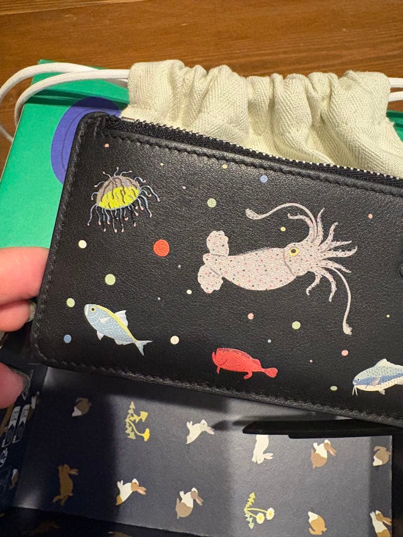 LOEWE 黒 レザー ケース