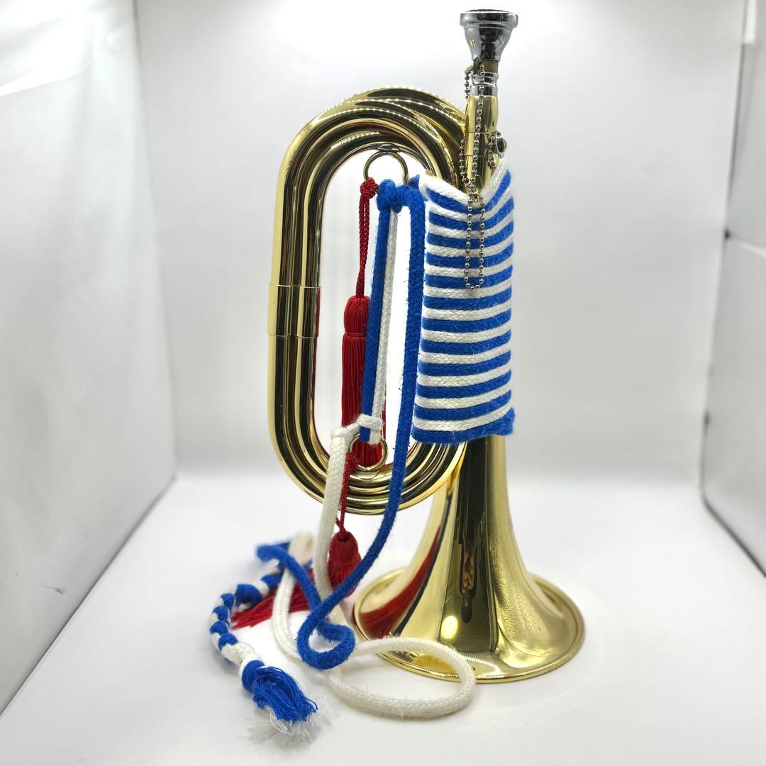 HOLST ホルスト 浜松まつりラッパ 信号ラッパ 3つ巻き ゴールド 金3連