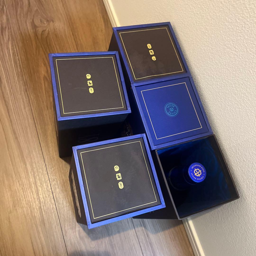CHIVAS REGAL 18 GOLD SIGNATURE 5本まとめ売り