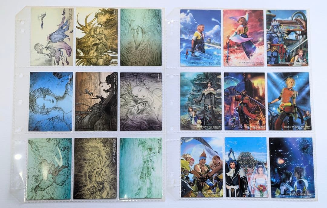 ファイナルファンタジー10　アートミュージアム　フルコンプ　＋P_02付き　初版