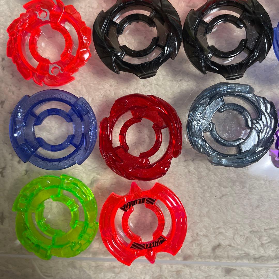 メタルファイトベイブレード　クリアウィール17個　大会入賞