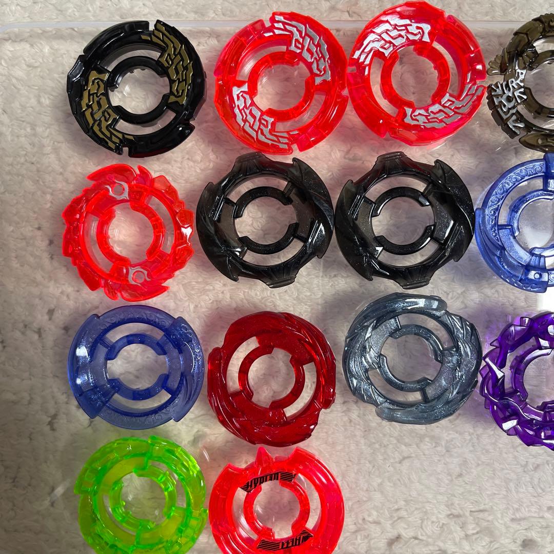 メタルファイトベイブレード　クリアウィール17個　大会入賞