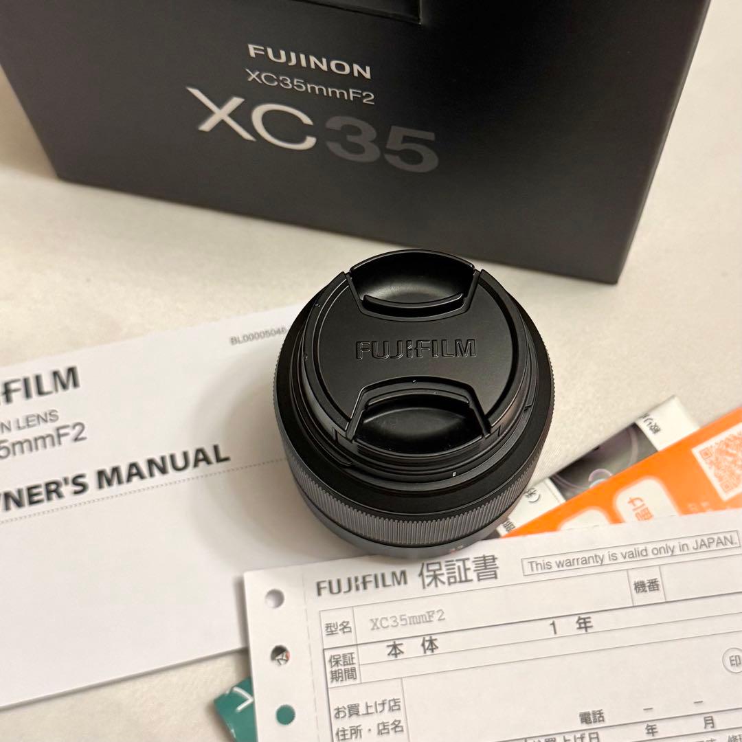 FUJIFILM XC35mmF2 レンズ 箱付き