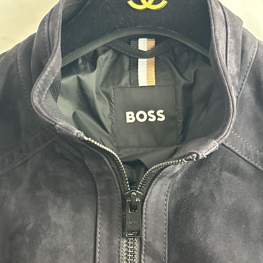 2024現行 HUGO BOSS ゴートレザー山羊革 シングルライダース