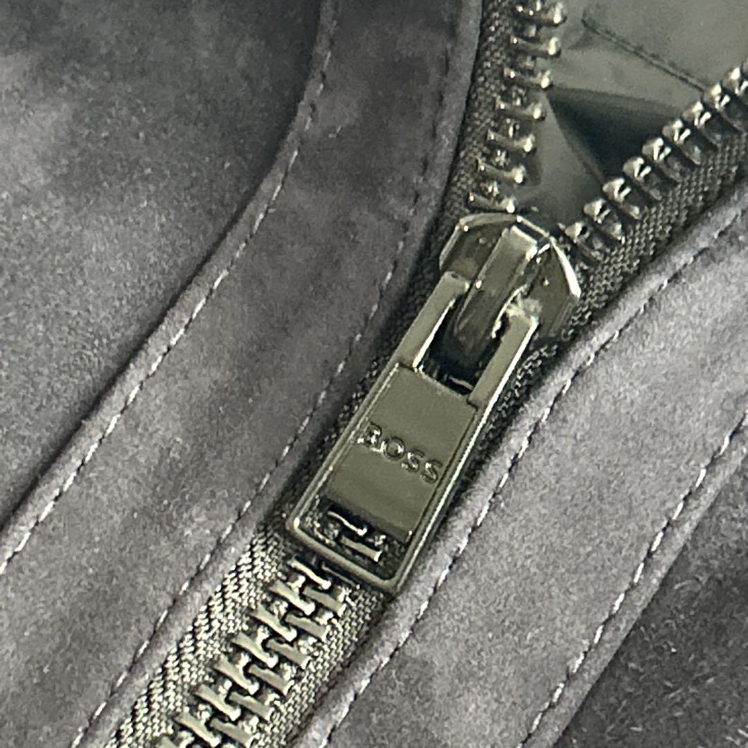 2024現行 HUGO BOSS ゴートレザー山羊革 シングルライダース