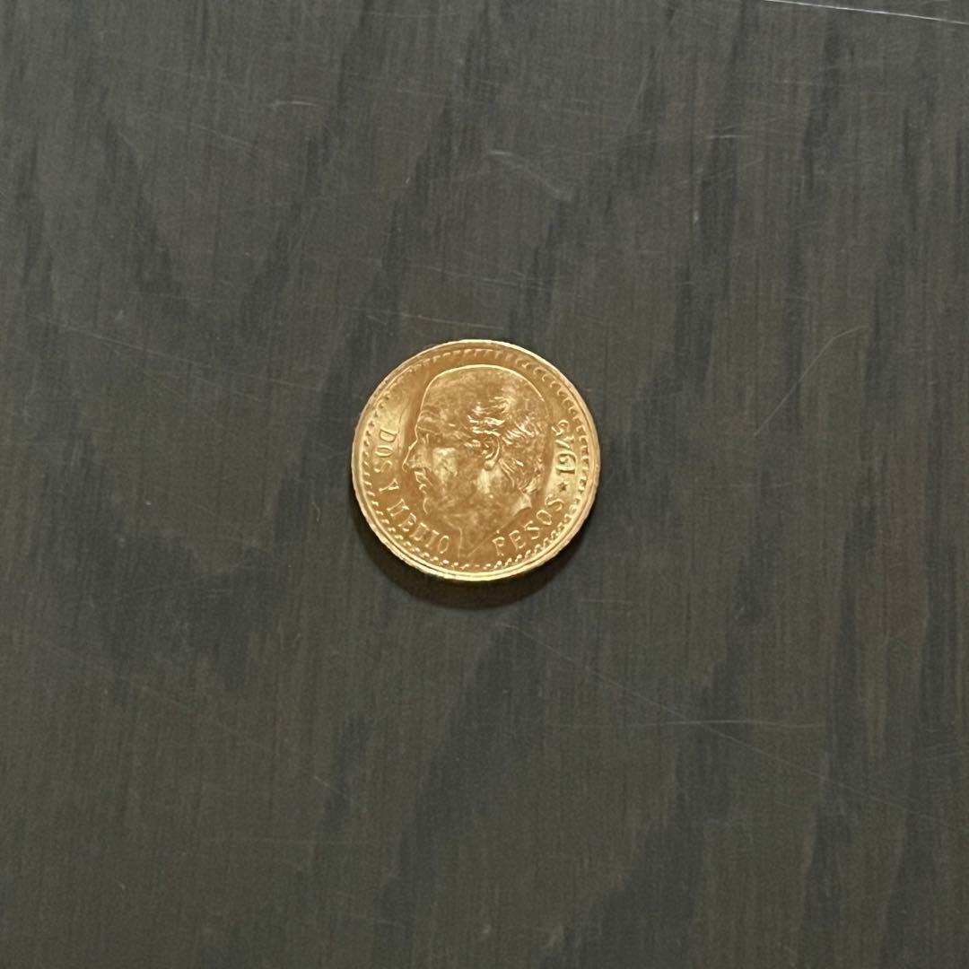 メキシコ　2.5ペソ金貨
