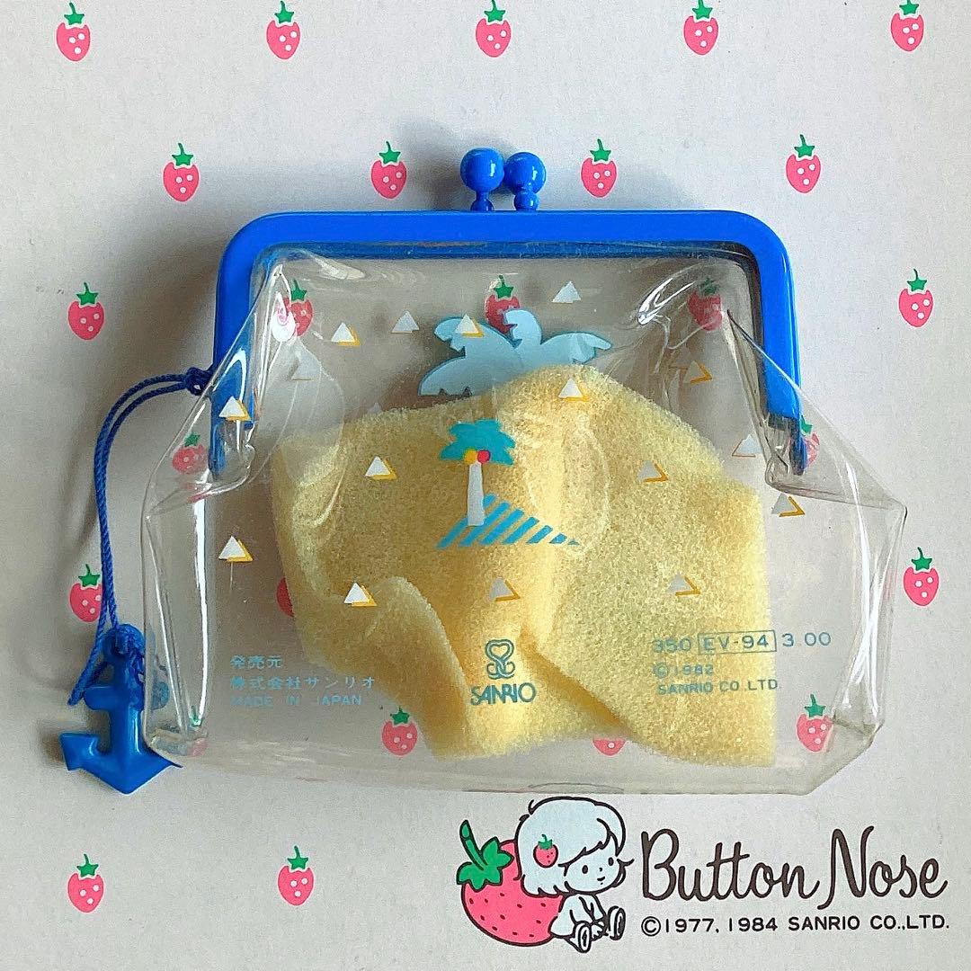 当時物 昭和サンリオ チアリーチャム 1982年製 がま口財布