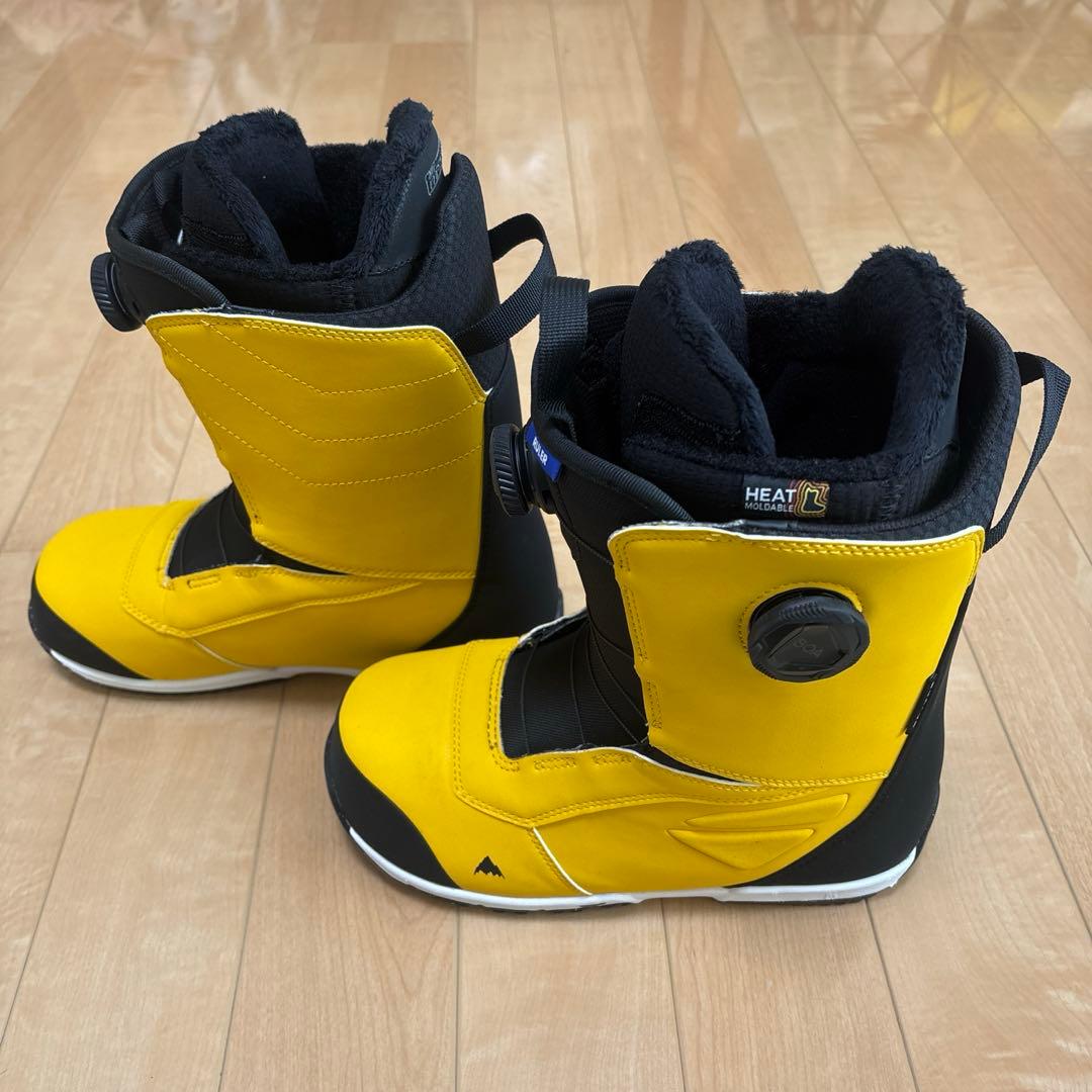 バートン　スノーボードブーツ　ルーラー ボア ワイド ゴールデンロッド