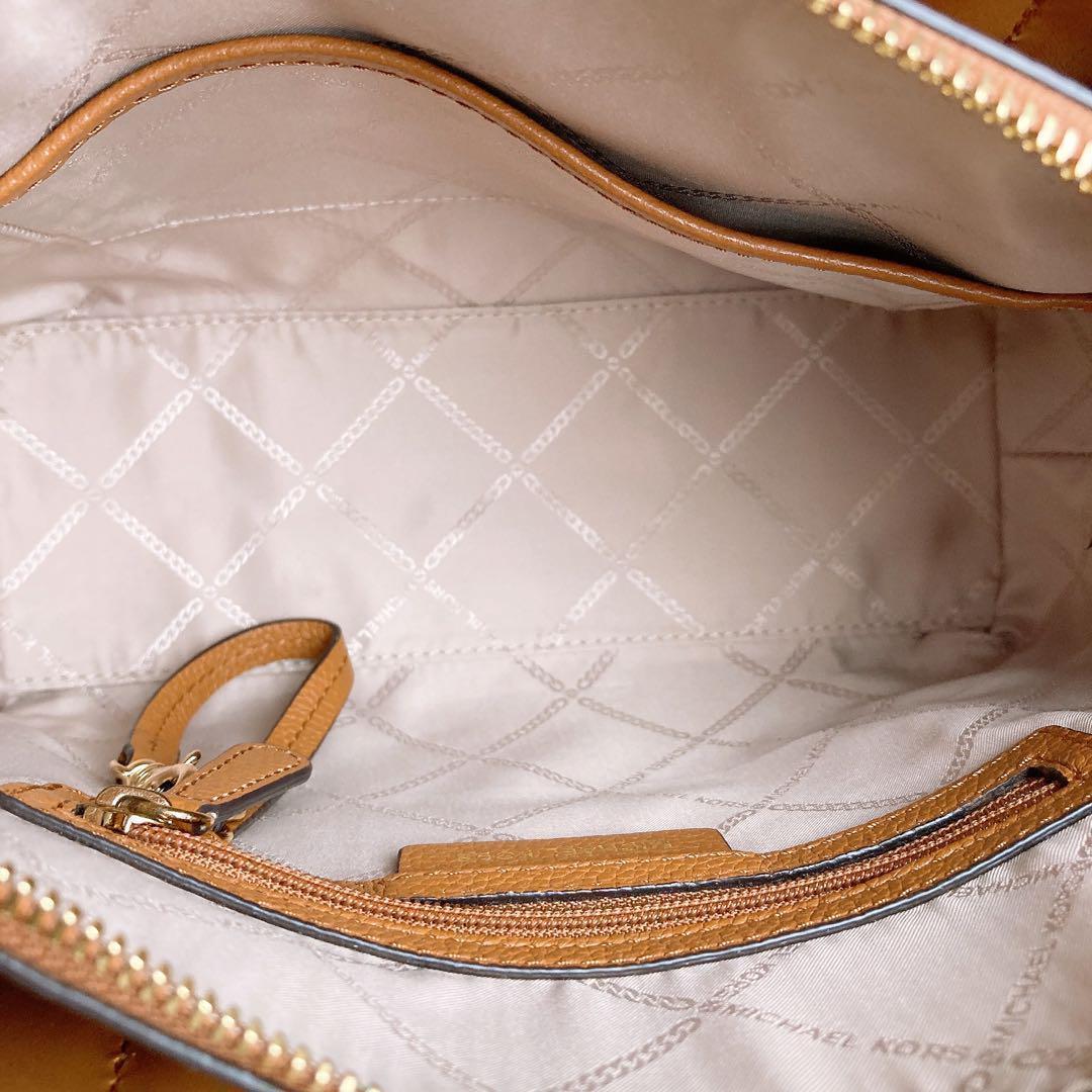 美品☆MICHAEL KORSマイケルコース 2wayショルダーバッグ レザー.